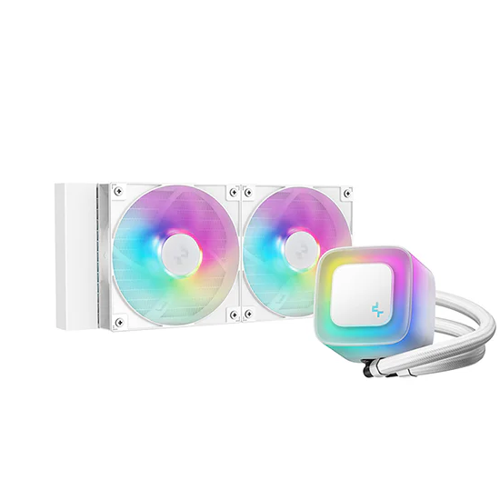 Deepcool CPU Liquid Cooler LE240 WH V2